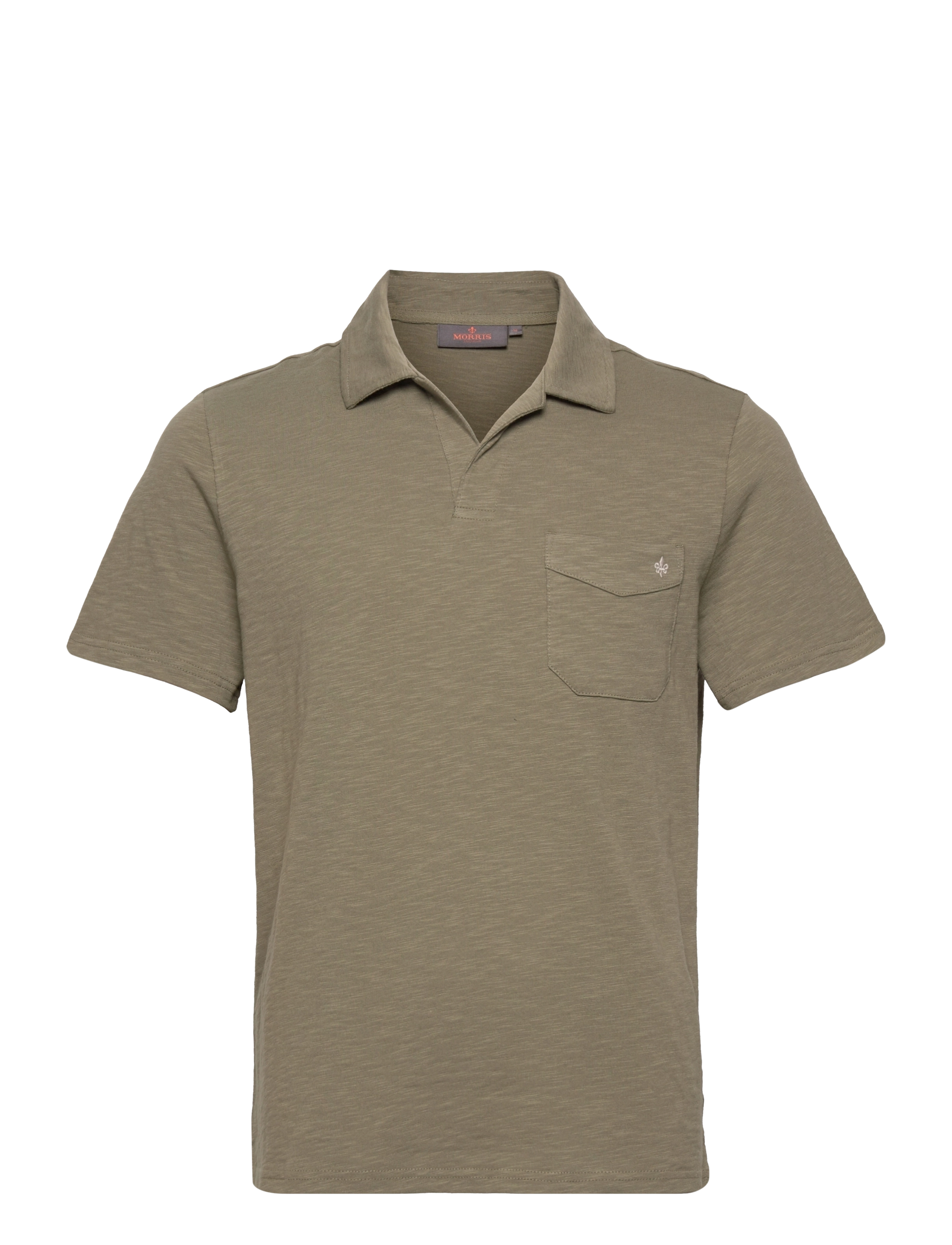 Morris - Clopton Jersey Shirt - olive - 0