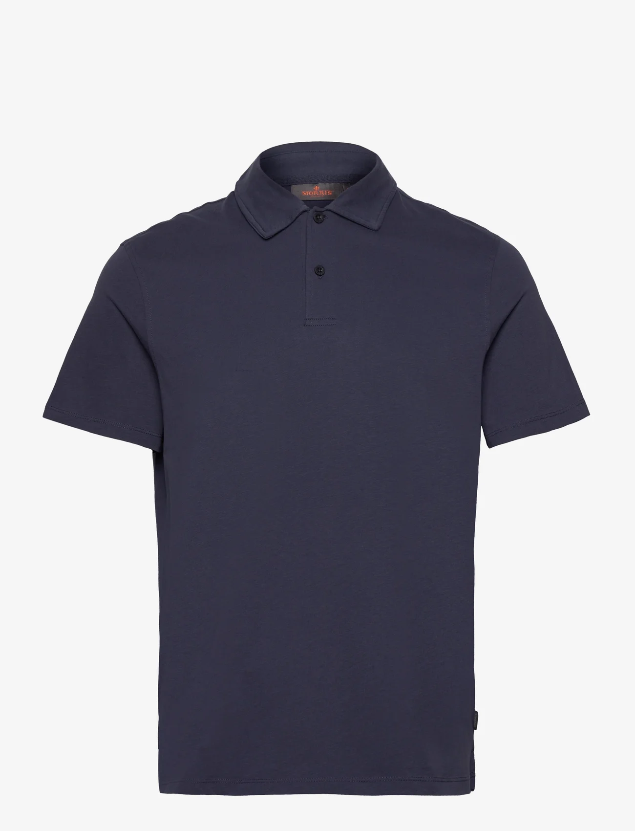 Morris - Durwin SS Polo Shirt - kortærmede poloer - blue - 0
