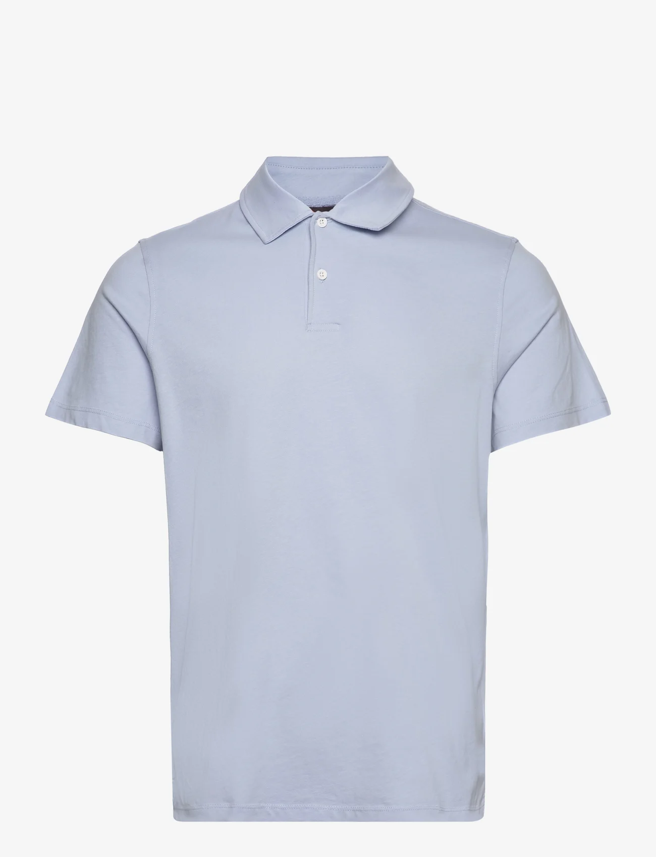 Morris - Durwin SS Polo Shirt - kurzärmelig - light blue - 0