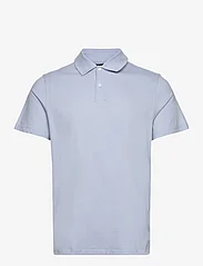 Morris - Durwin SS Polo Shirt - kortærmede poloer - light blue - 0