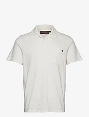 Morris - Clopton Jersey Shirt - kortärmade pikéer - off white - 0