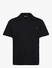 Morris - Clopton Jersey Shirt - kortærmede poloer - old blue - 0