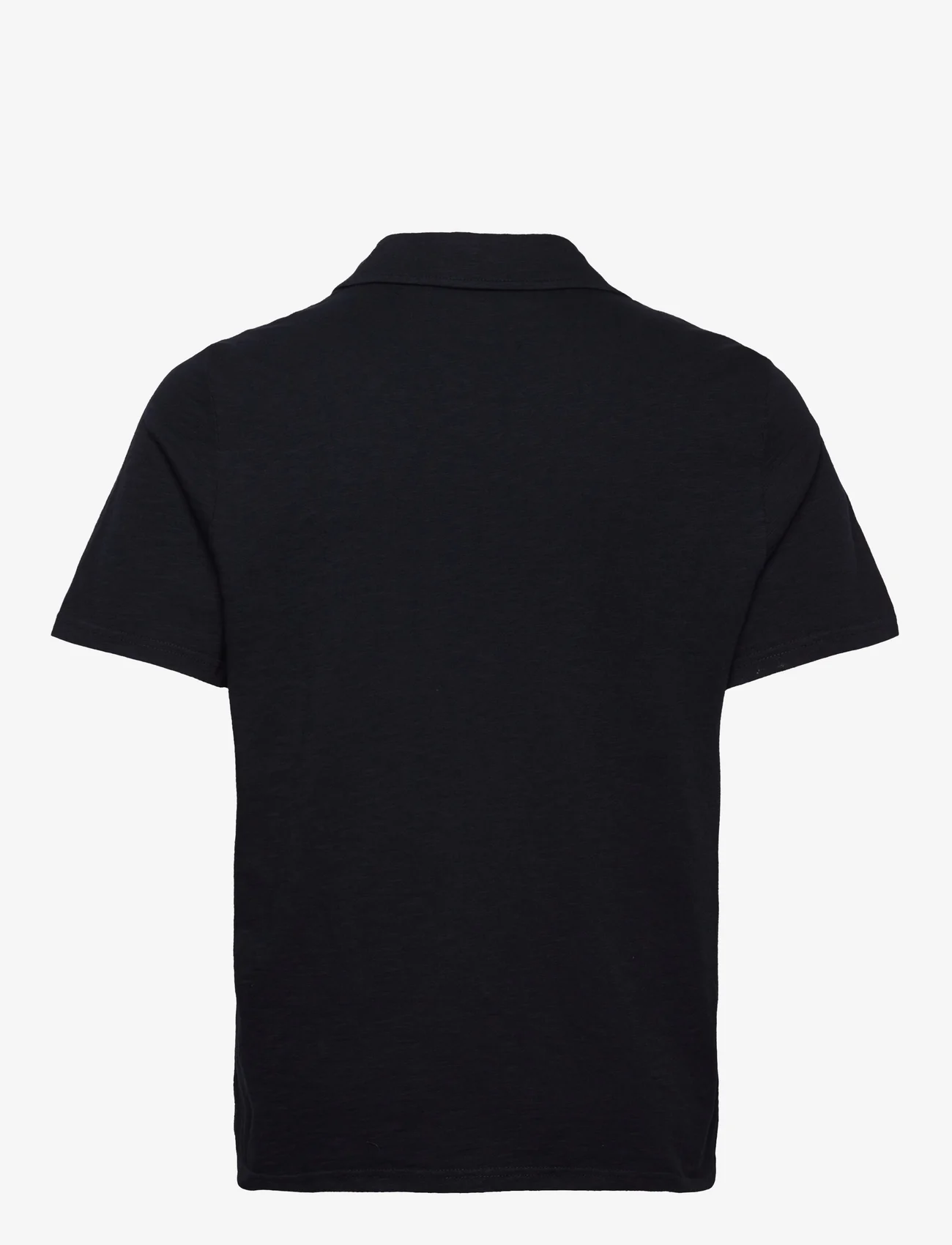 Morris - Clopton Jersey Shirt - short-sleeved polos - old blue - 1