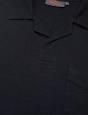 Morris - Clopton Jersey Shirt - kortärmade pikéer - old blue - 2