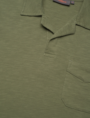 Morris - Clopton Jersey Shirt - kurzärmelig - olive - 2