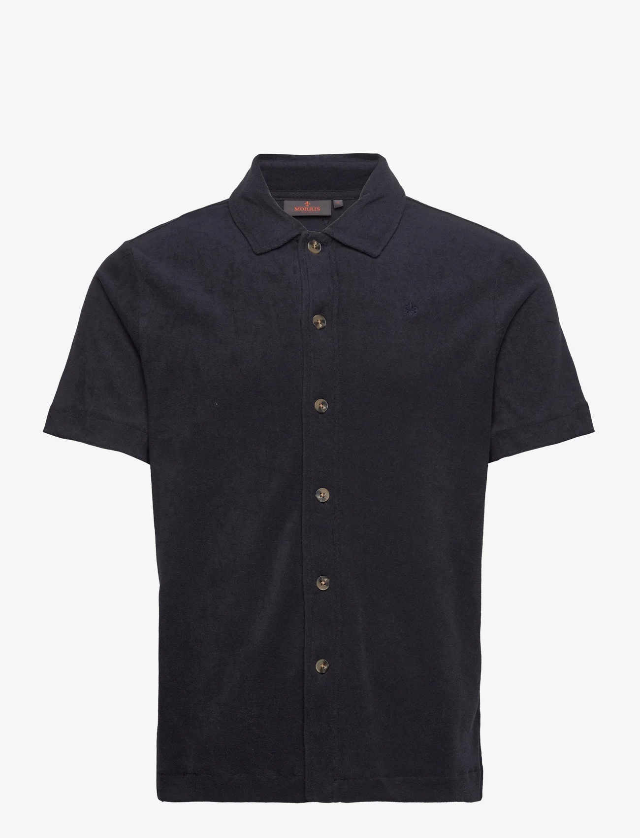 Morris - Hunter Terry Shirt - basic skjortor - old blue - 0