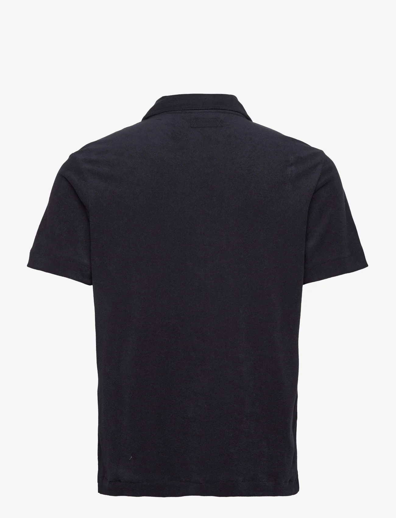 Morris - Hunter Terry Shirt - basic shirts - old blue - 1