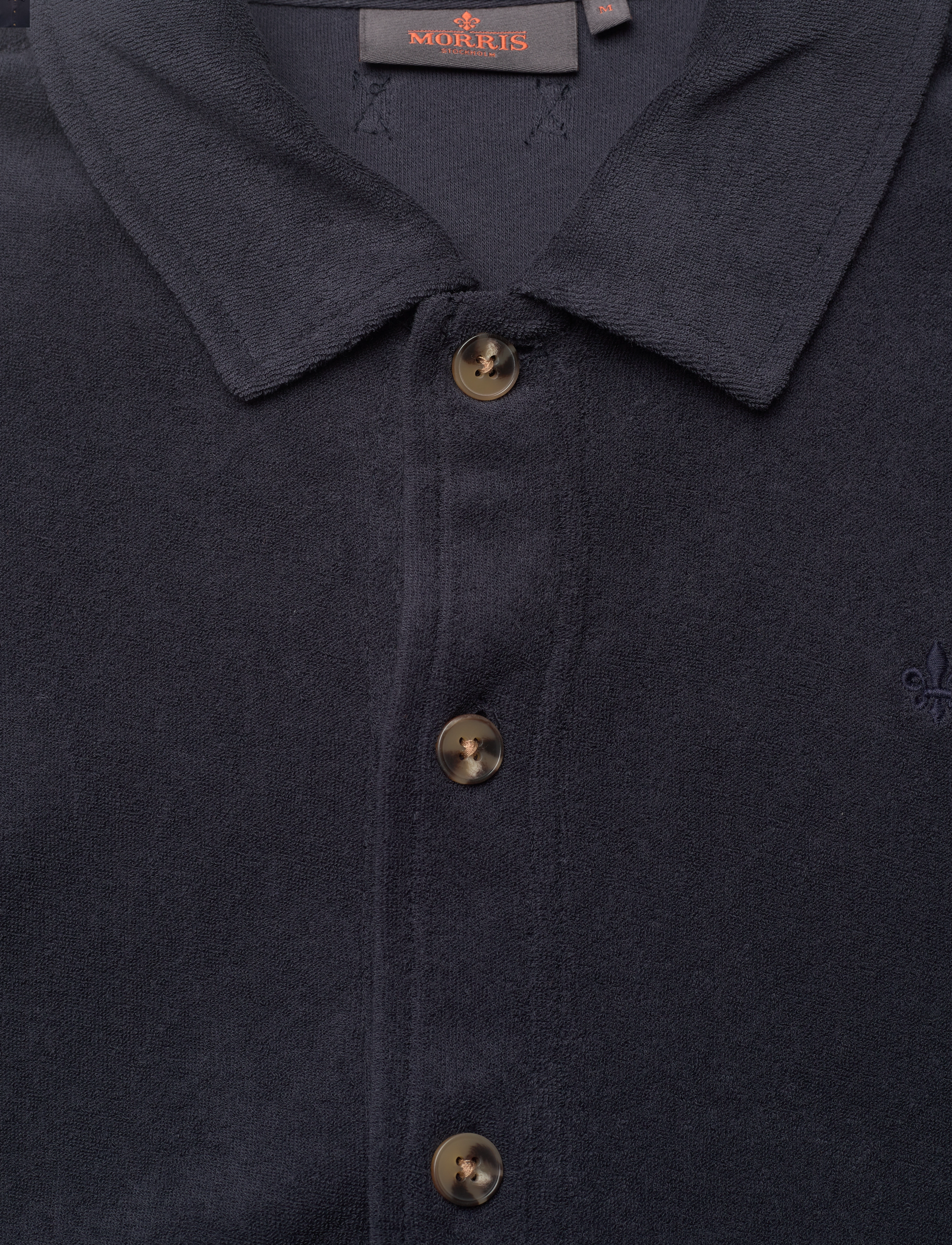 Morris - Hunter Terry Shirt - old blue - 2