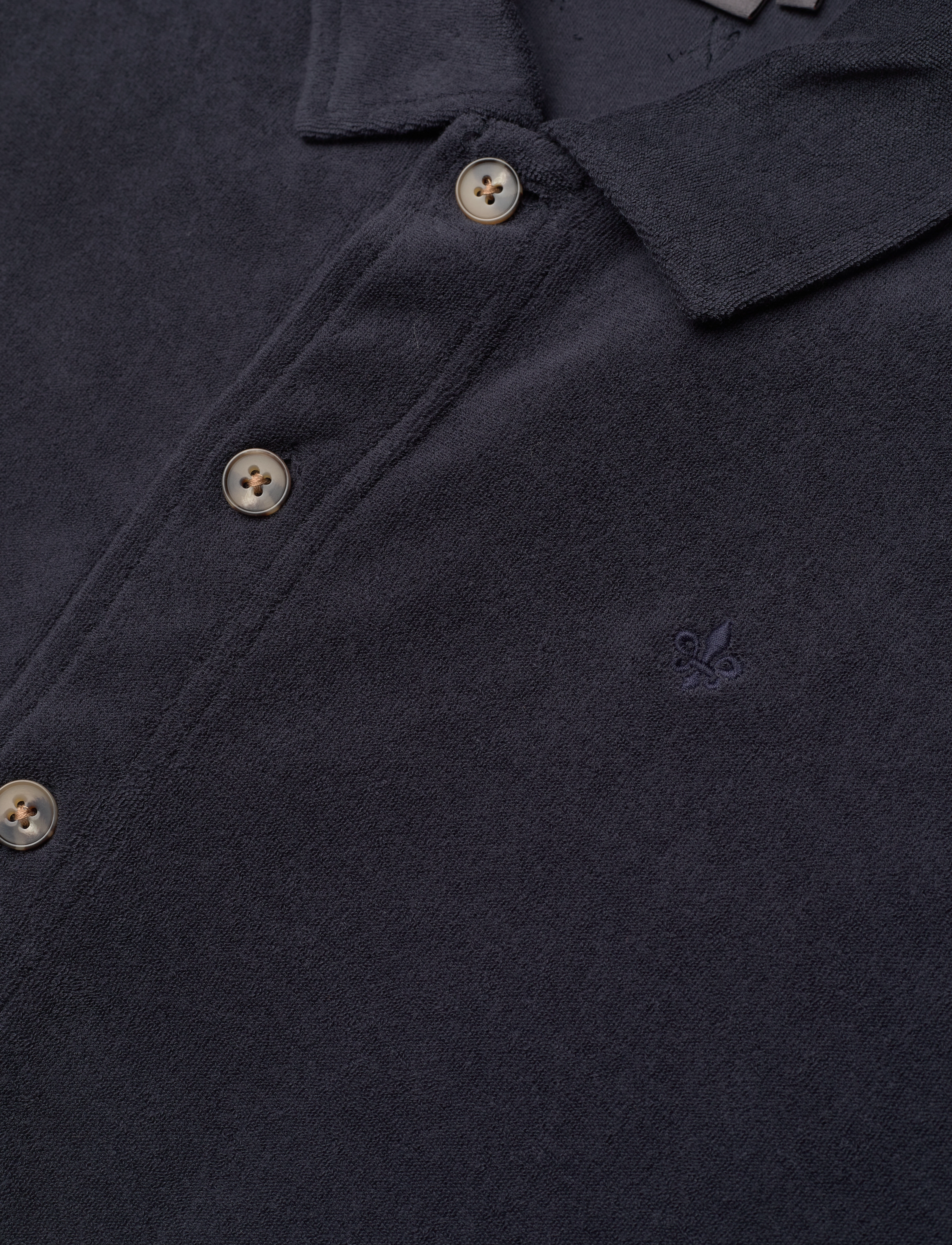 Morris - Hunter Terry Shirt - old blue - 3