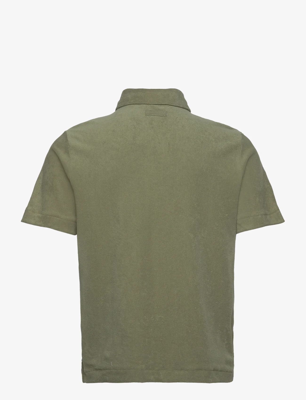 Morris - Hunter Terry Shirt - peruskauluspaidat - olive - 1