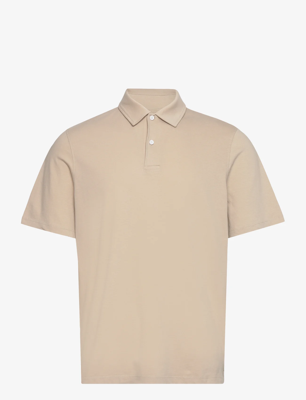 Morris - Durwin S/S Polo Shirt - kurzärmelig - khaki - 0