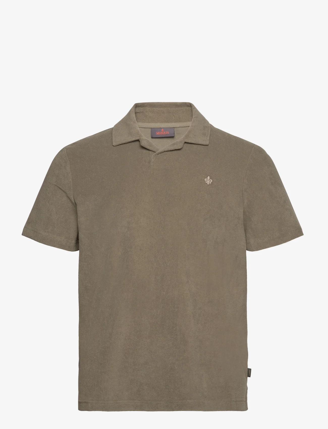 Morris - Delon Terry Shirt - nordisk style - olive - 0