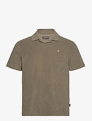 Morris - Delon Terry Shirt - nordisk stil - olive - 0