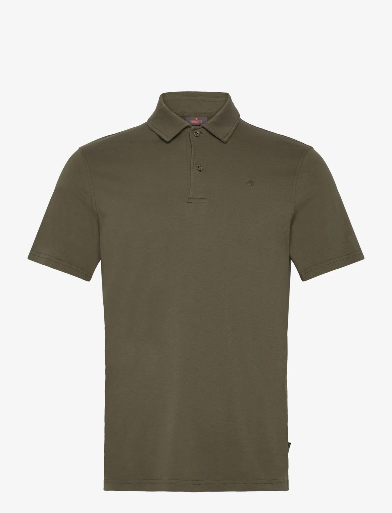Morris - Durwin SS Polo Shirt - nordic style - olive - 0