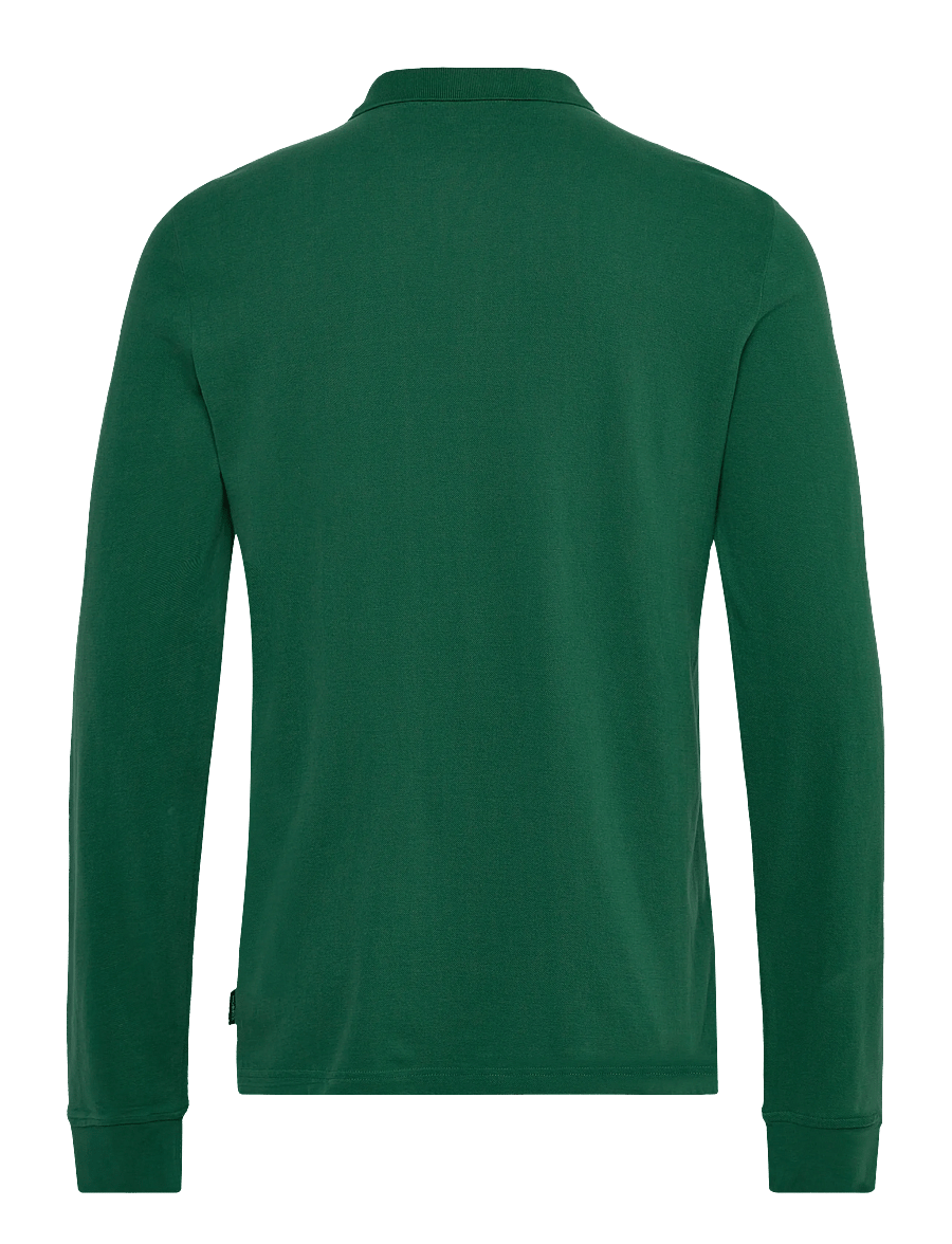 Morris - Camden LS Polo - langärmelig - green - 1