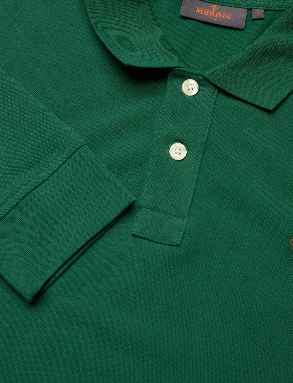 Morris - Camden LS Polo - polo marškinėliai ilgomis rankovėmis - green - 2