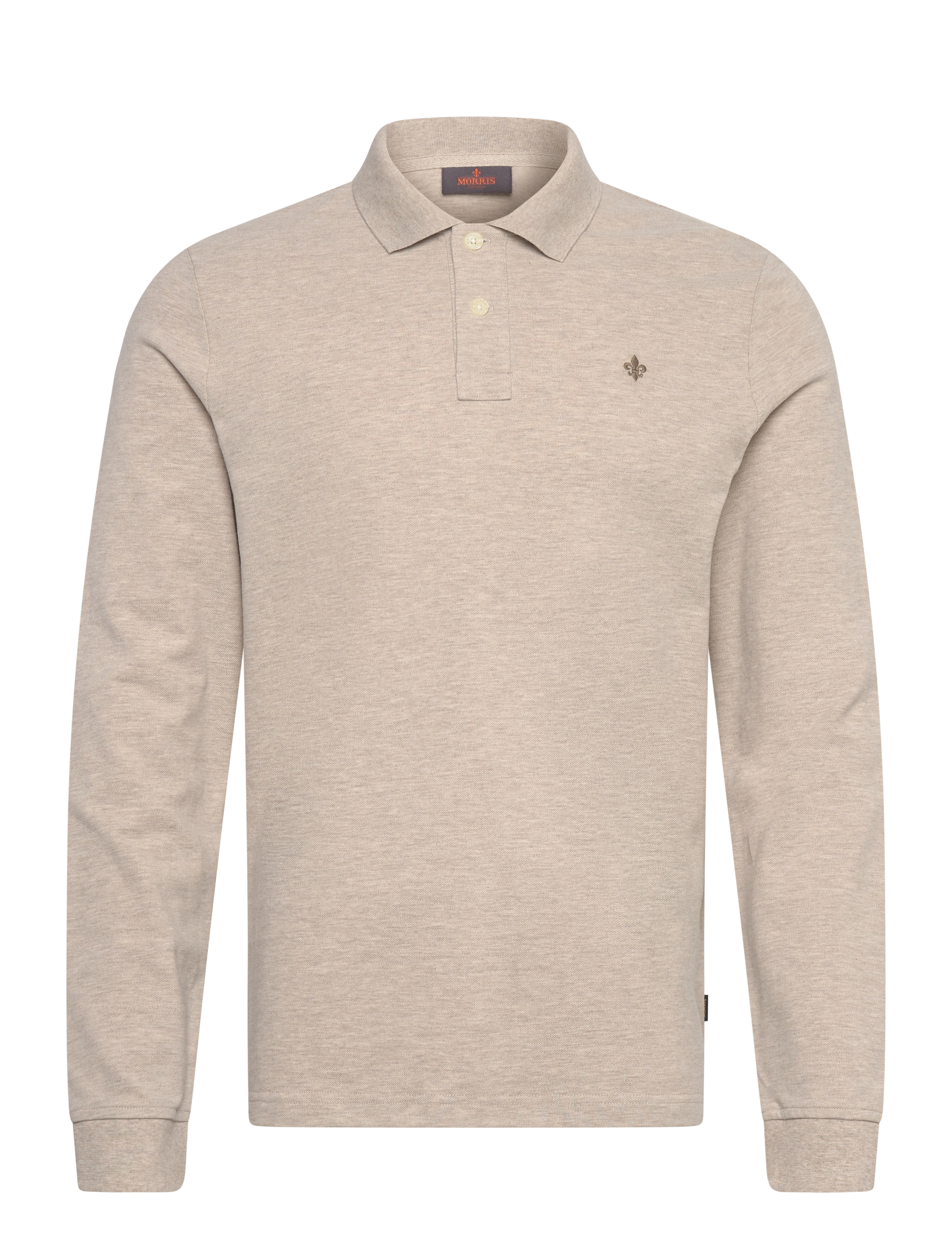 Morris Camden LS Polo - Preppy - KHAKI / beige