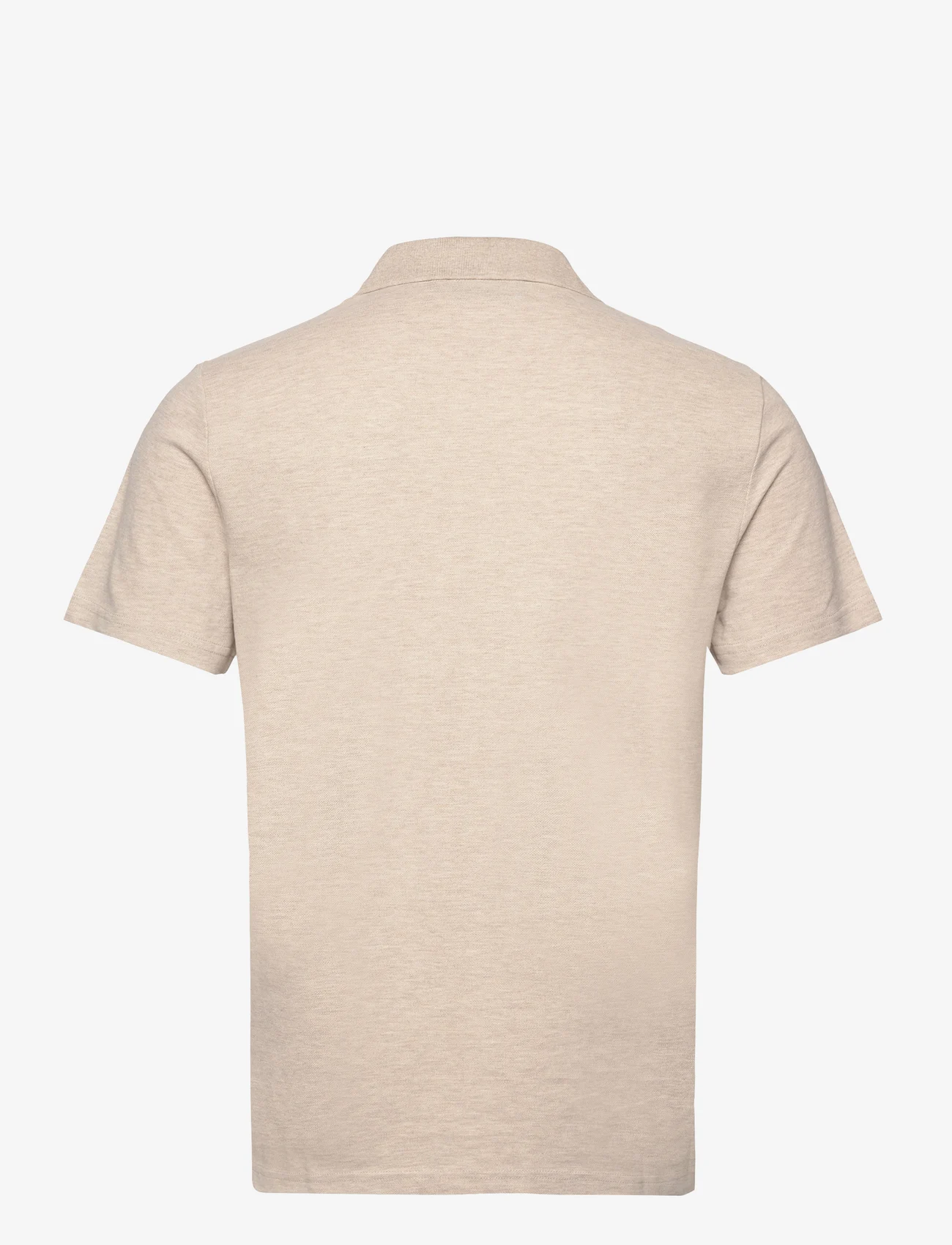 Morris - Resort Piqué Shirt - kortermede - khaki - 1