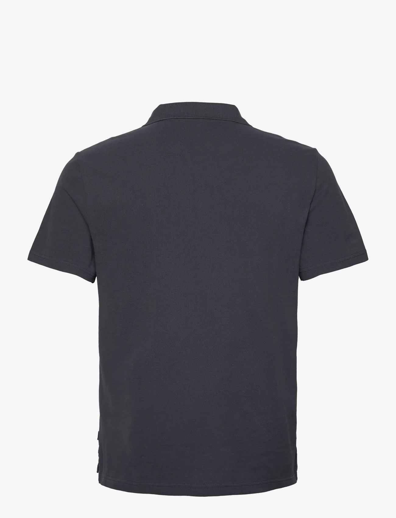 Morris - Resort Piqué Shirt - kortærmede poloer - old blue - 1