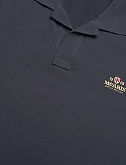 Morris - Resort Piqué Shirt - kortærmede poloer - old blue - 2