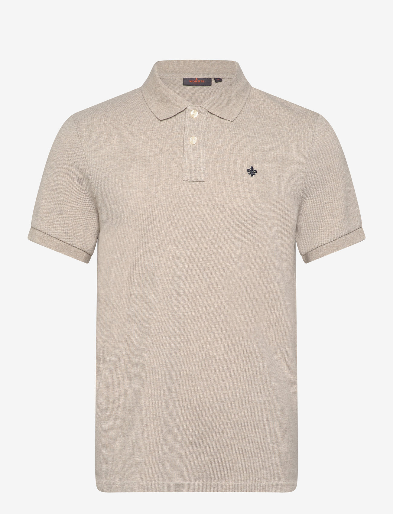 Morris - New Piqué - kortärmade pikéer - khaki - 0