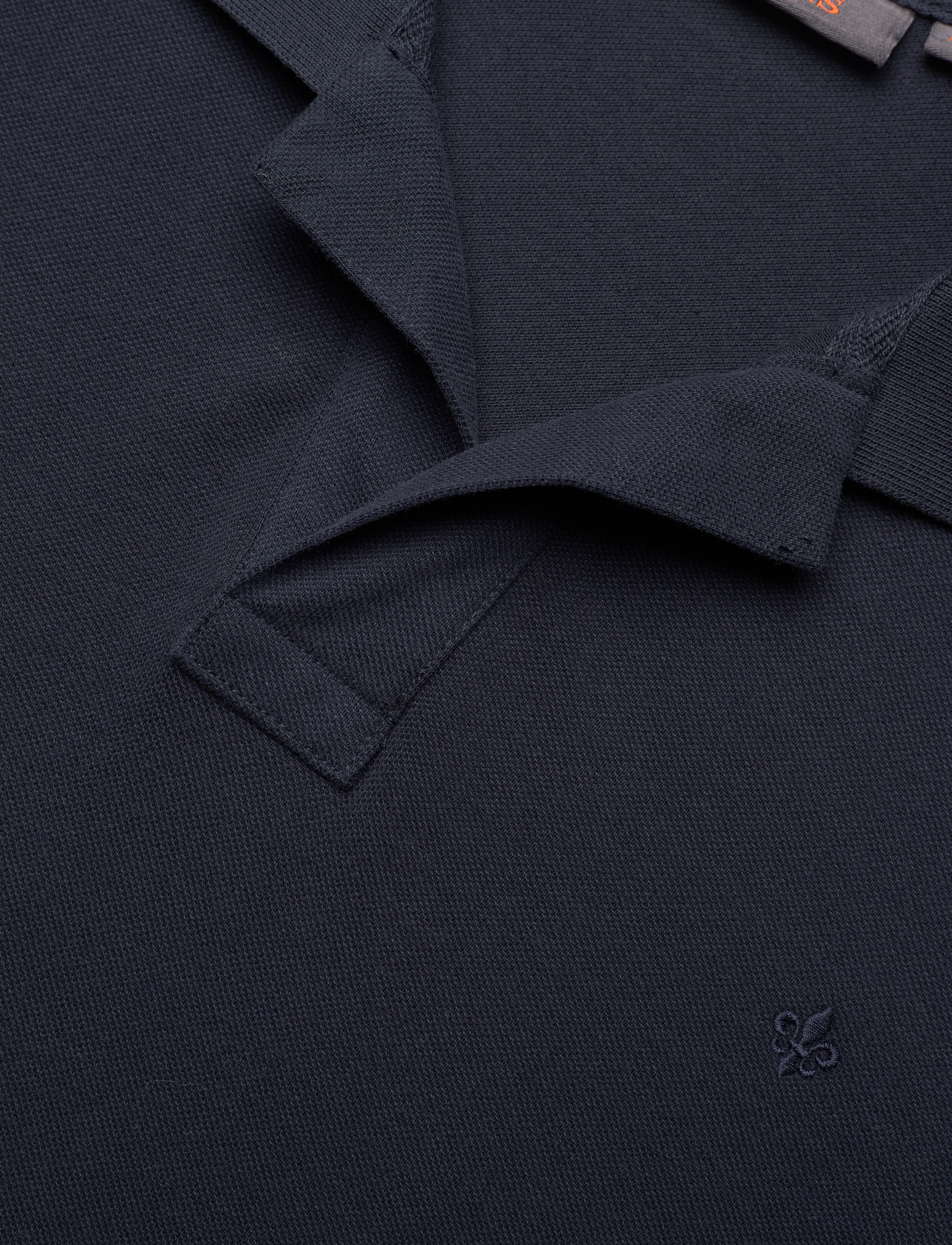Morris - Dylan Piqué Shirt - old blue - 2