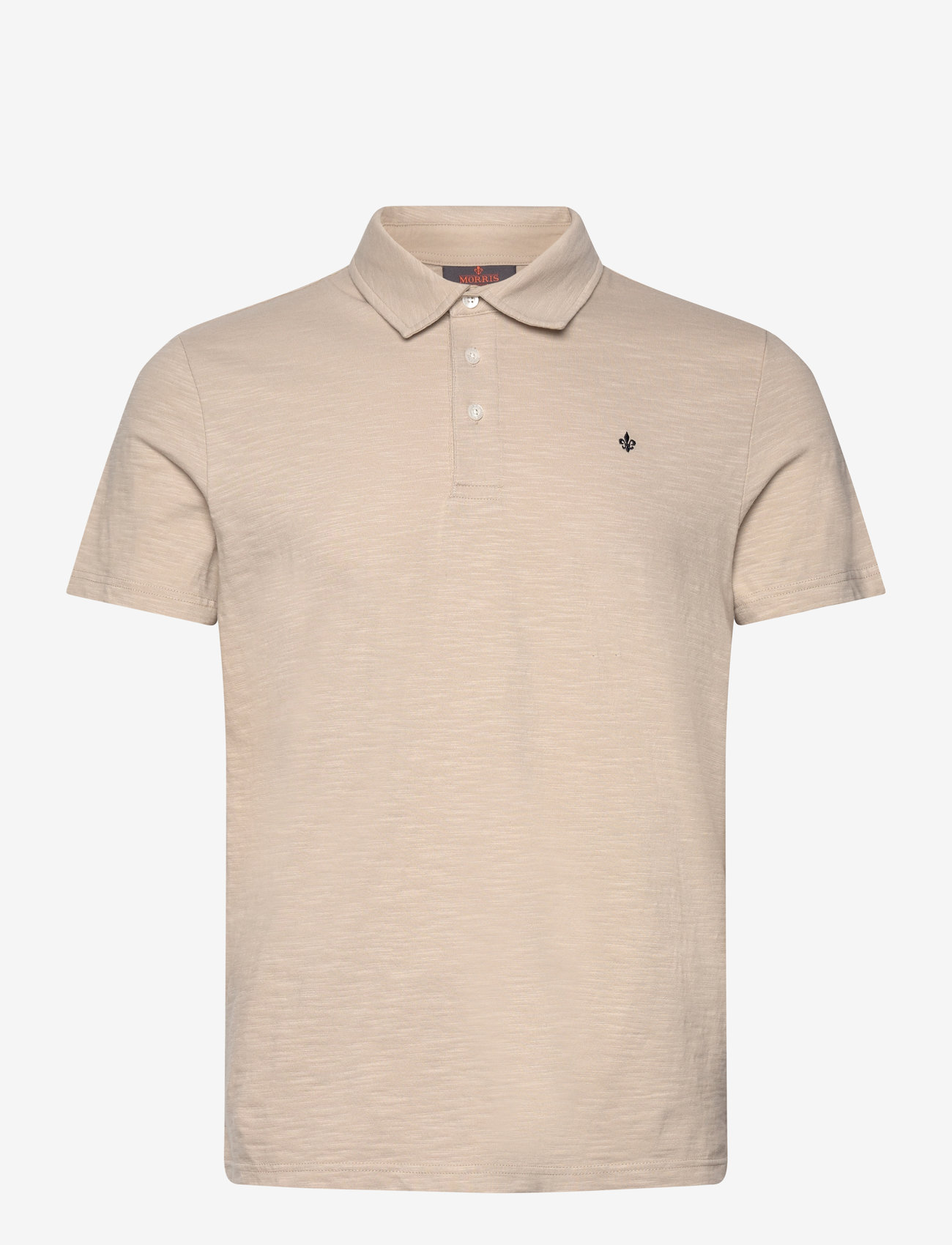 Morris - Henry Polo Shirt - khaki - 0