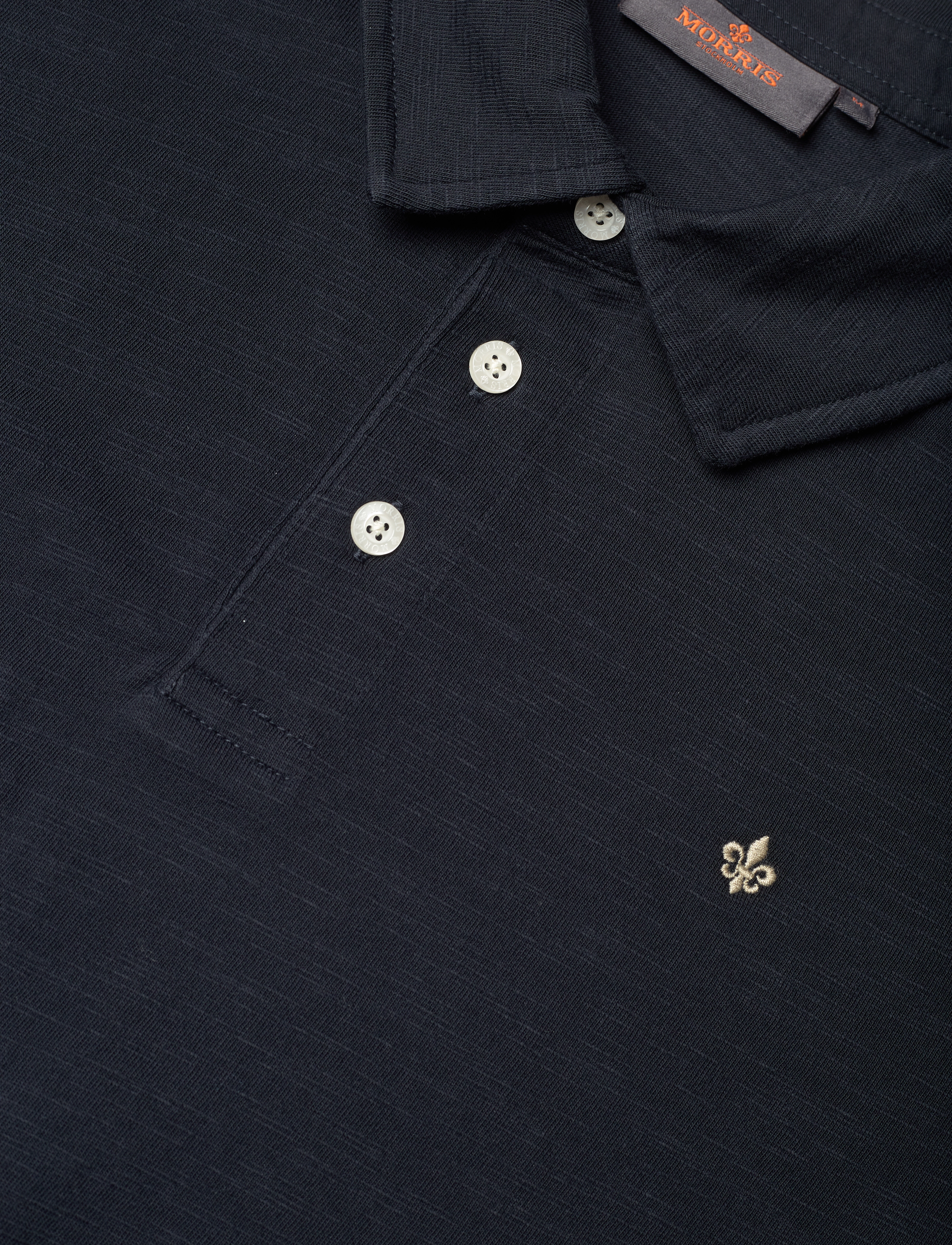 Morris - Henry Polo Shirt - old blue - 2