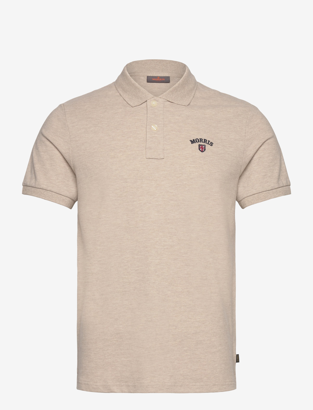 Morris - Morris Piqué Shirt - khaki - 0