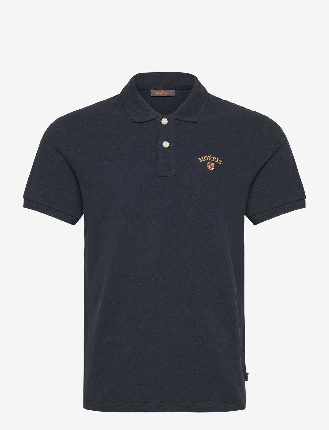 Morris - Morris Piqué Shirt - kortærmede poloer - old blue - 0