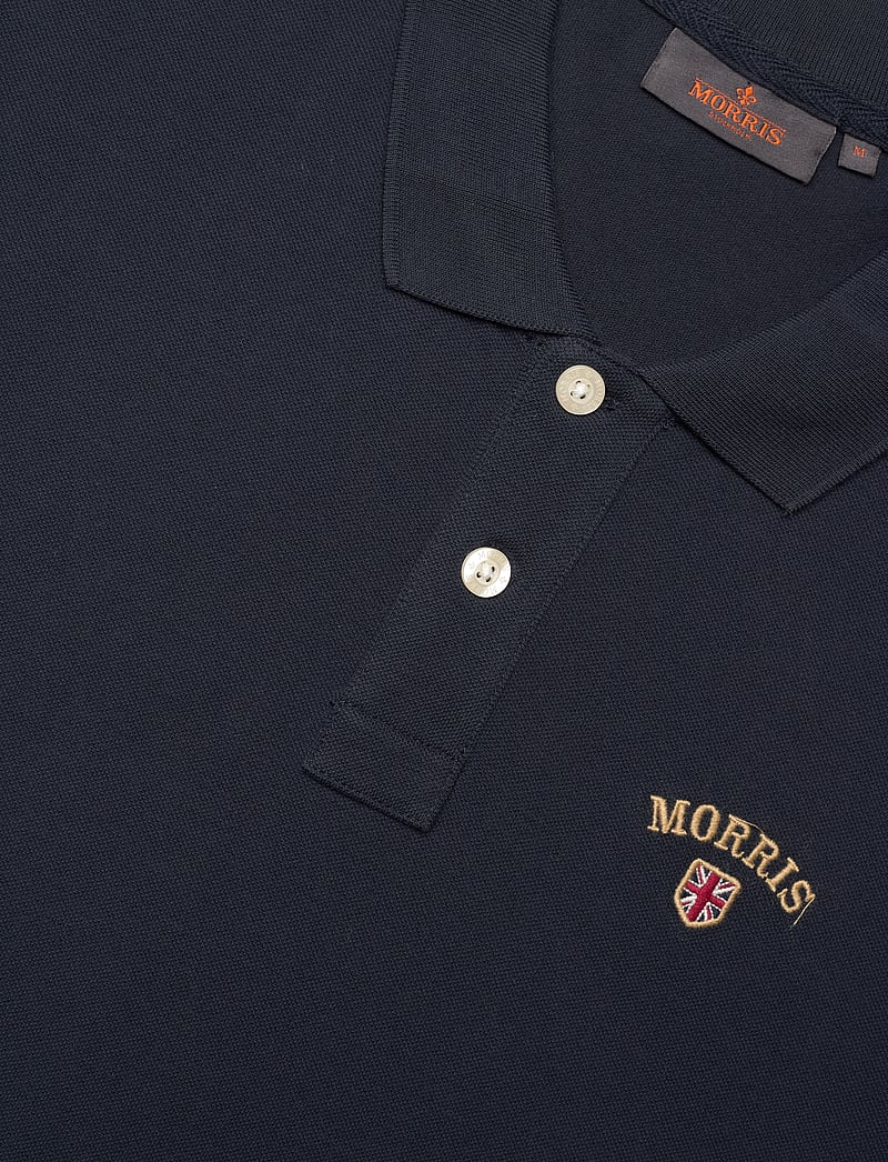 Morris - Morris Piqué Shirt - kortærmede poloer - old blue - 2