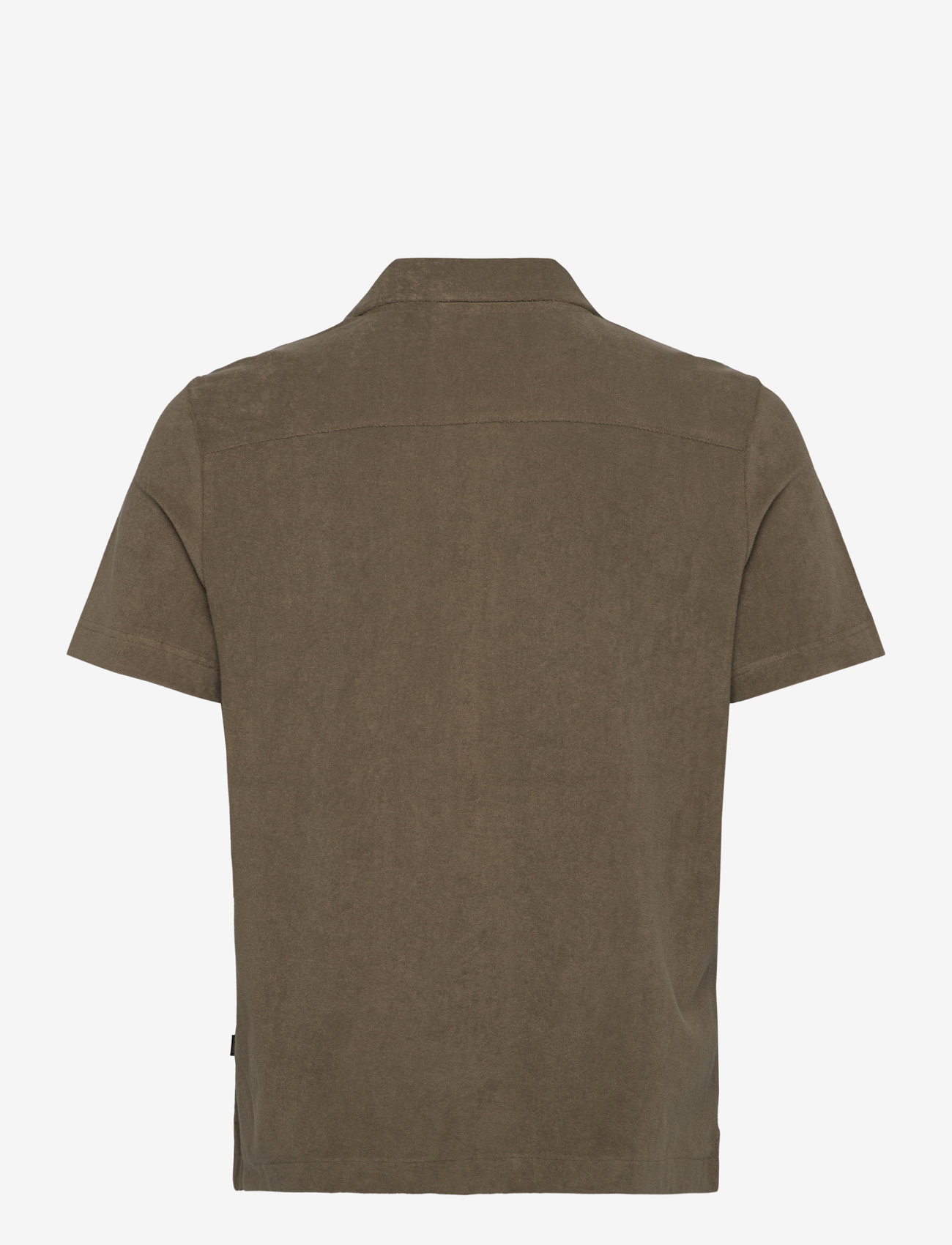 Morris - Lily Terry Shirt - chemises basiques - olive - 1