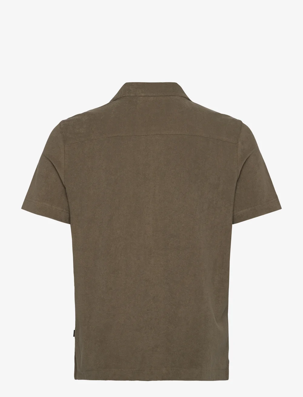 Morris - Lily Terry Shirt - marškiniai trumpomis rankovėmis - olive - 1