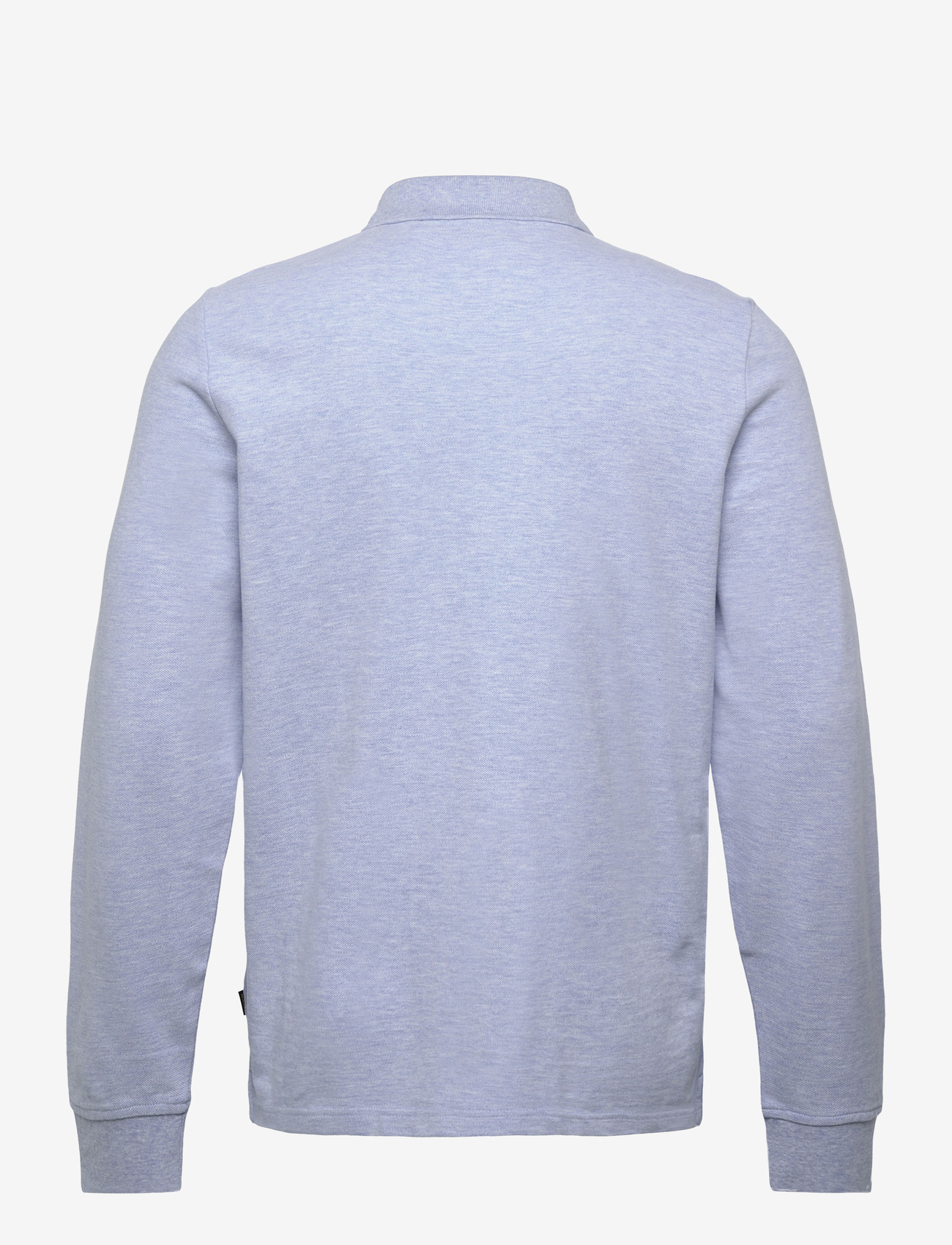 Morris - Camden LS Polo Shirt - langærmede poloer - blue - 2