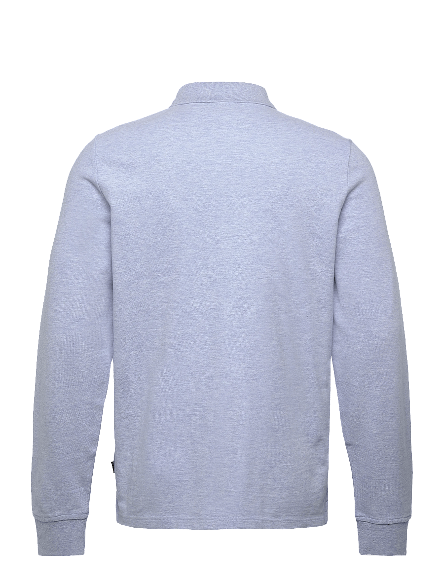 Morris - Camden LS Polo Shirt - langermede - blue - 2