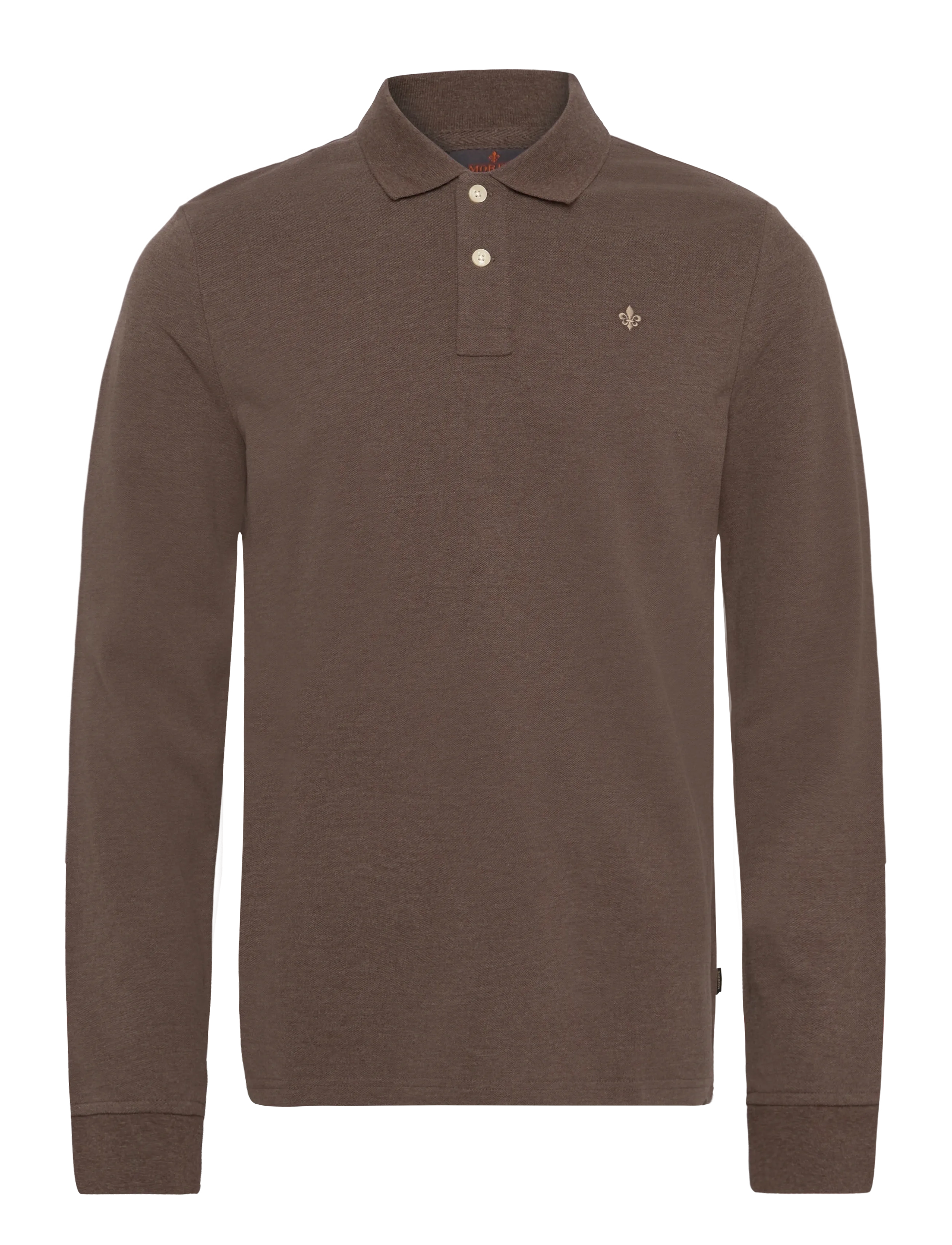 Camden LS Polo Shirt - BROWN