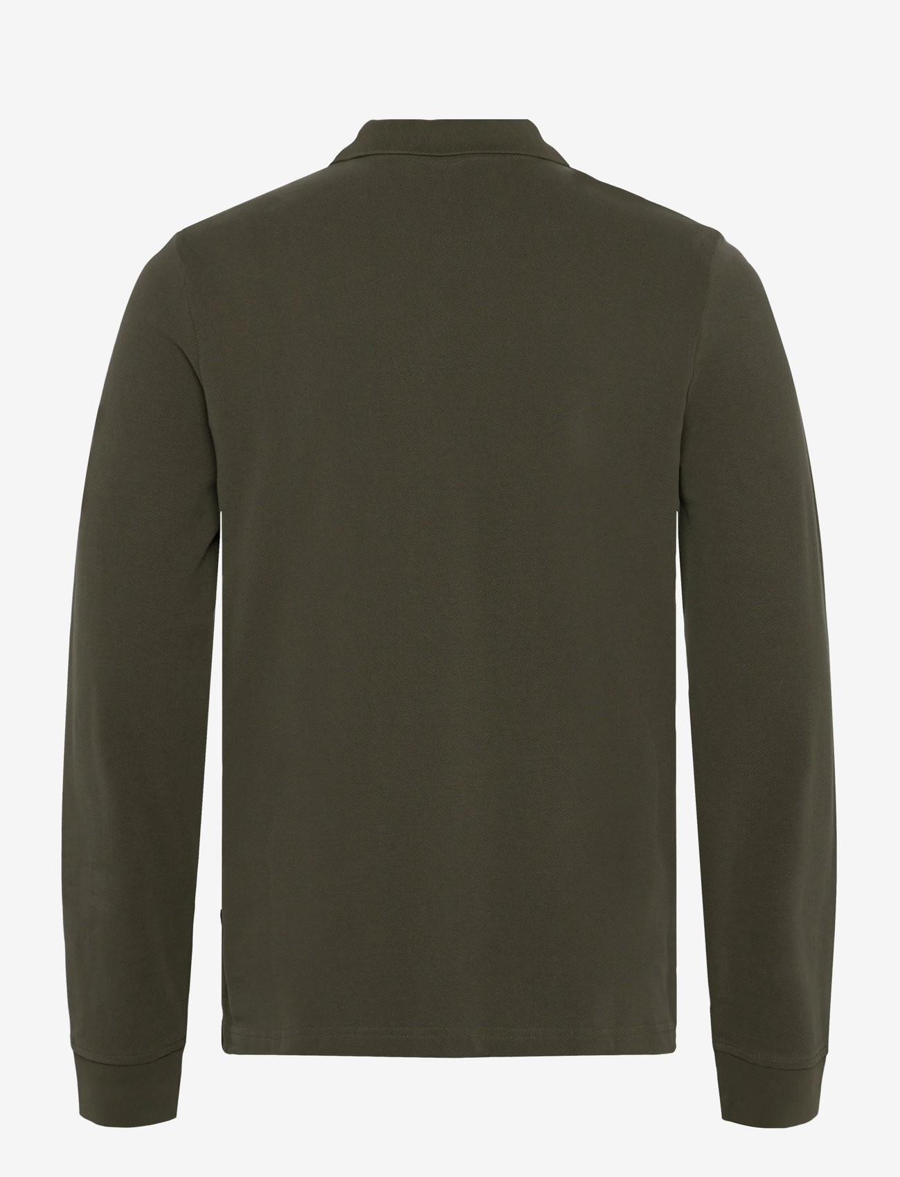Morris - Camden LS Polo Shirt - langärmelig - olive - 2