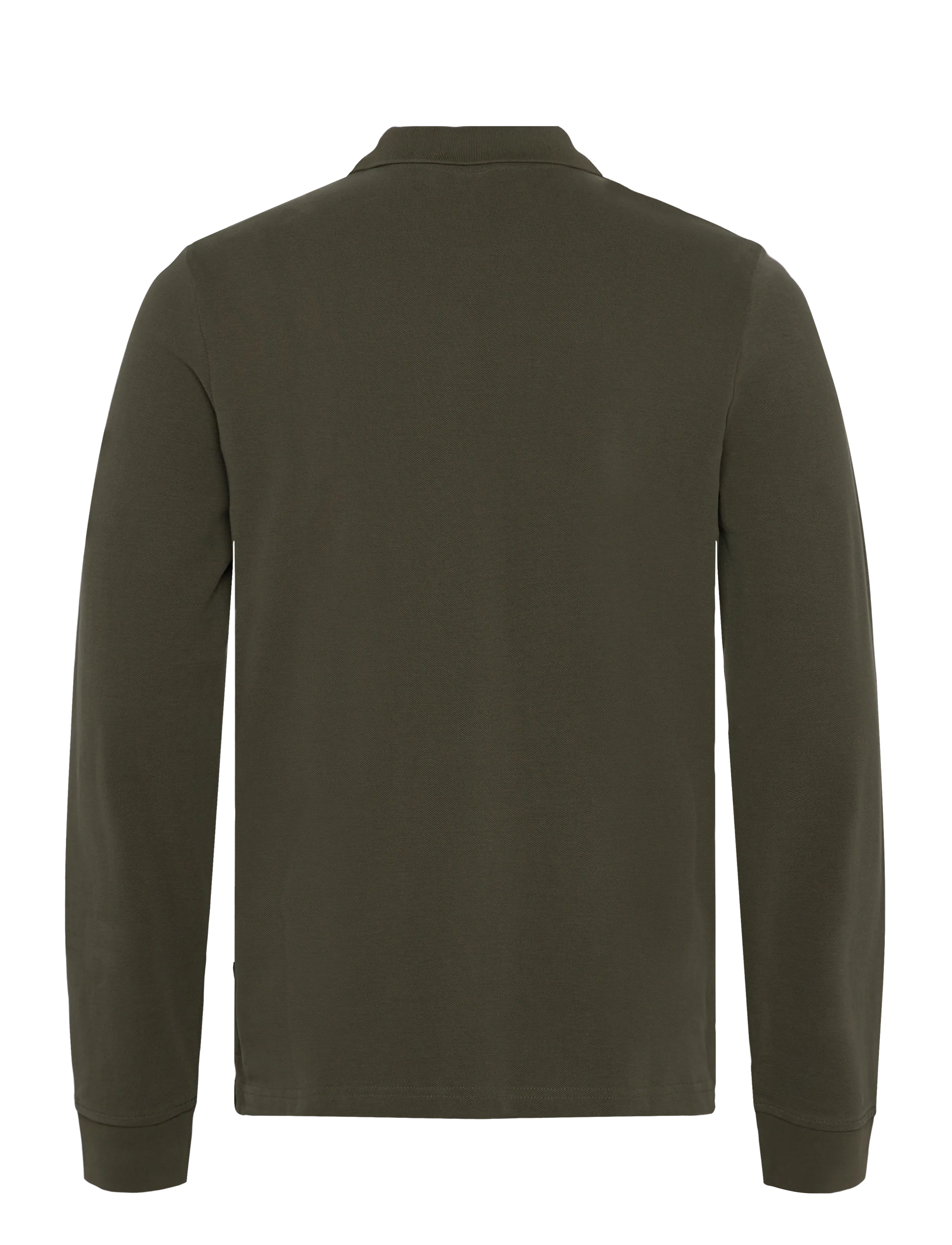 Morris - Camden LS Polo Shirt - olive - 2