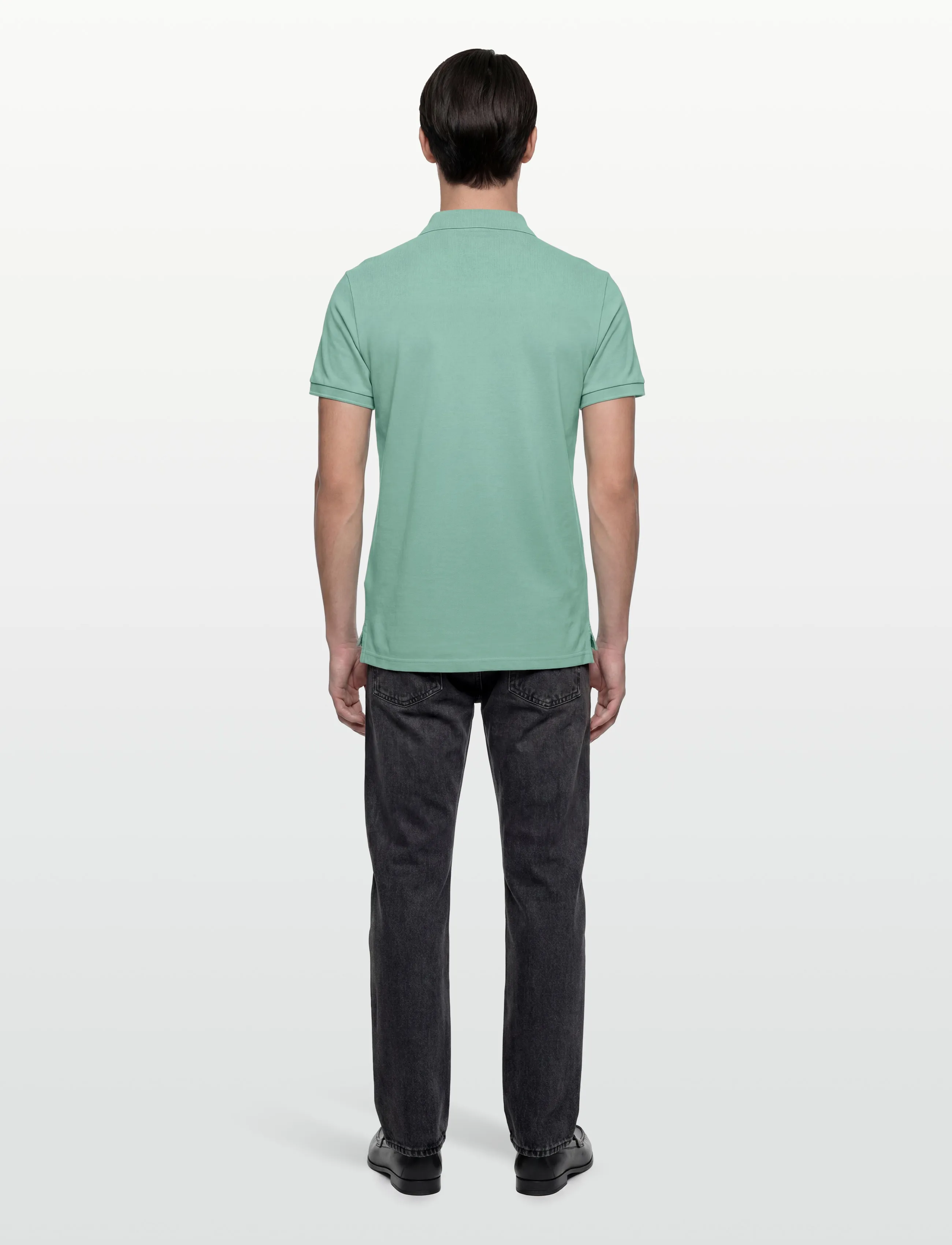 Morris - New Piqué - kurzärmelig - green - 4