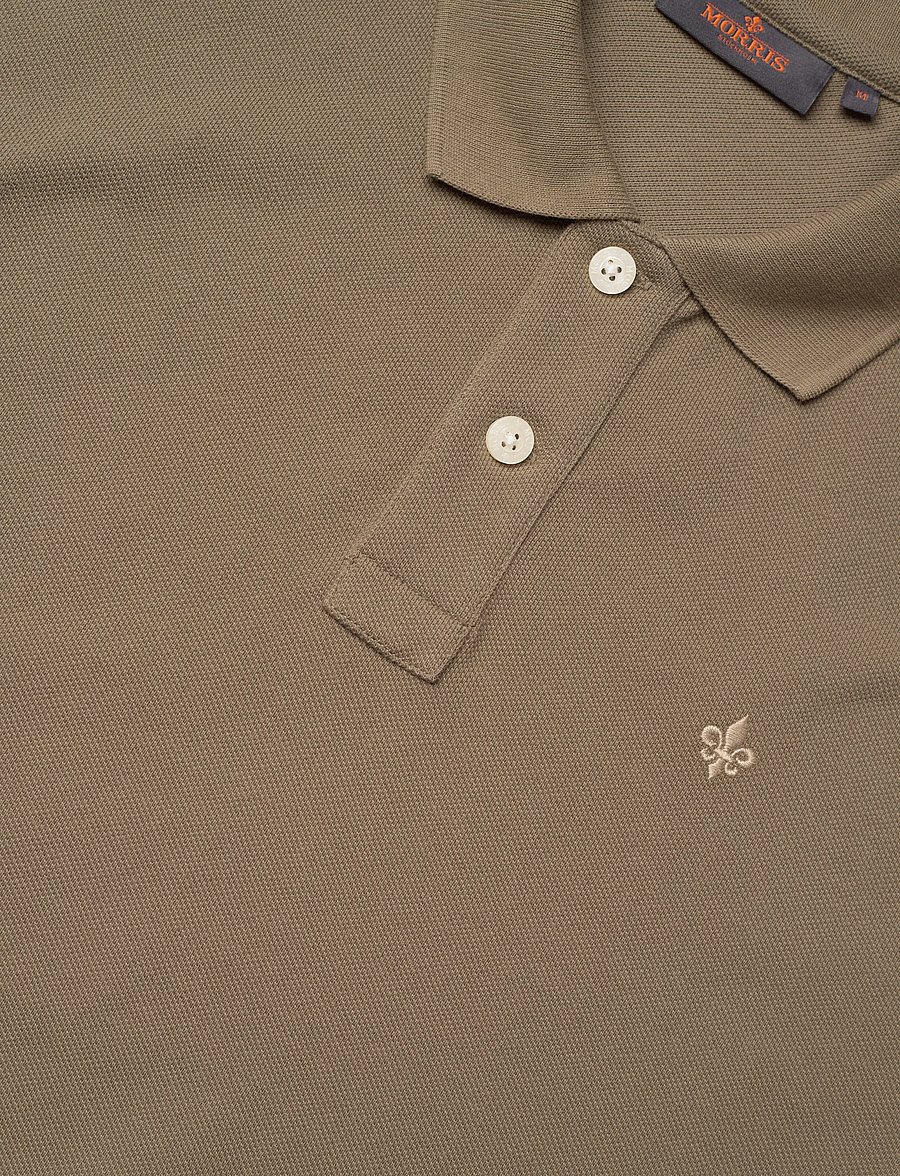 Morris - New Piqué - kortærmede poloer - olive - 5