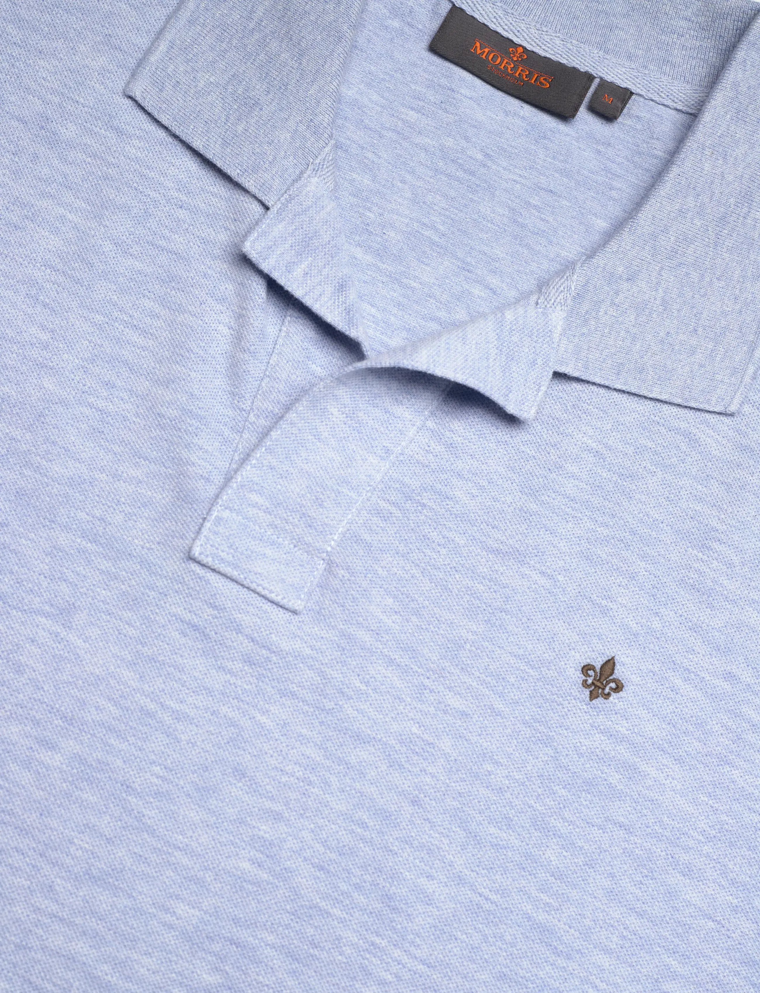 Morris - Dylan Piqué Shirt - lühikeste varrukatega polod - blue - 5
