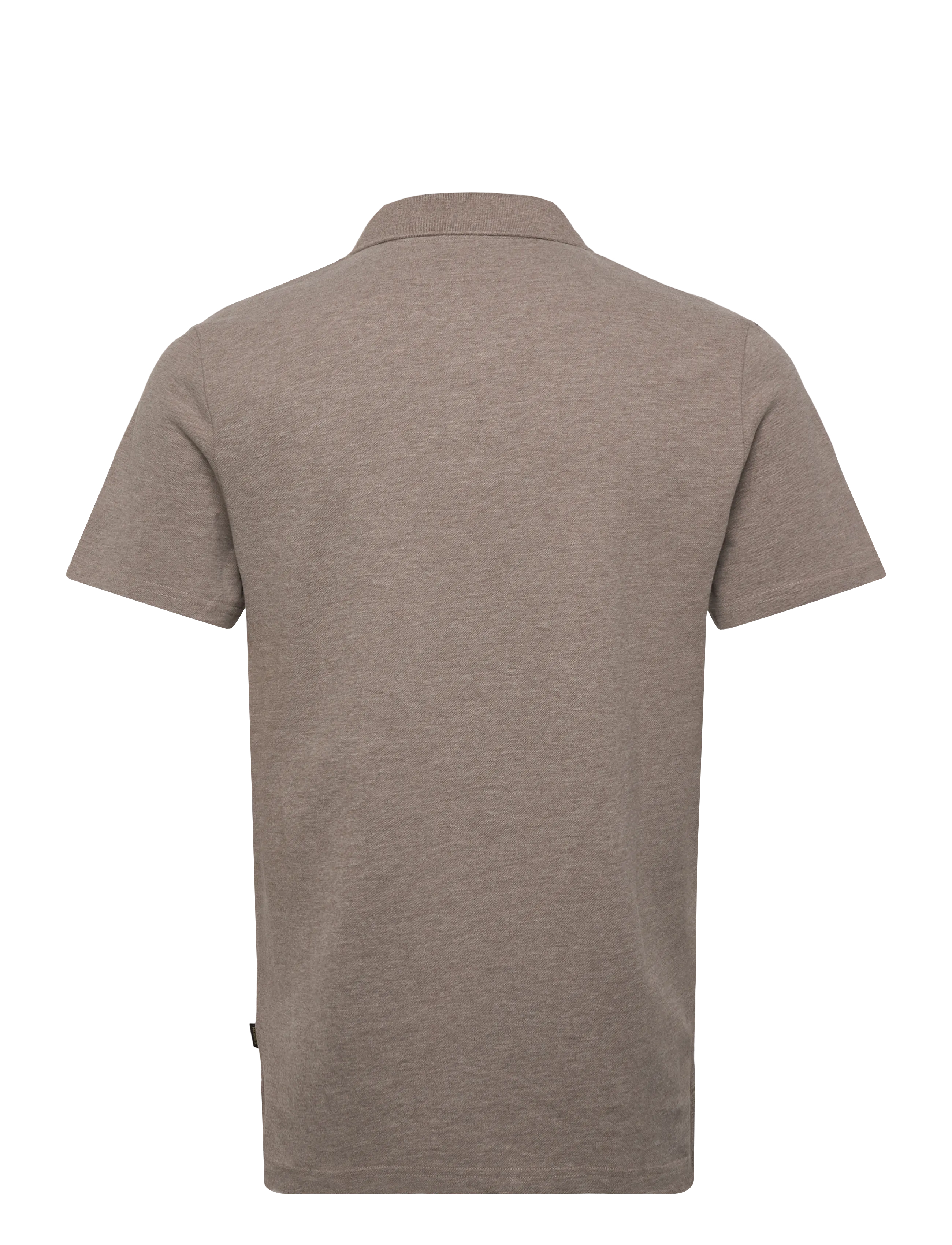 Morris - Dylan Piqué Shirt - short-sleeved polos - brown - 2