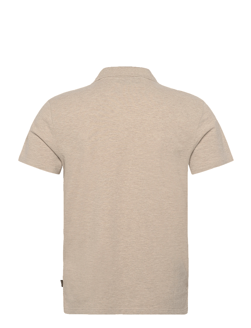 Morris - Dylan Piqué Shirt - kortærmede poloer - khaki - 1