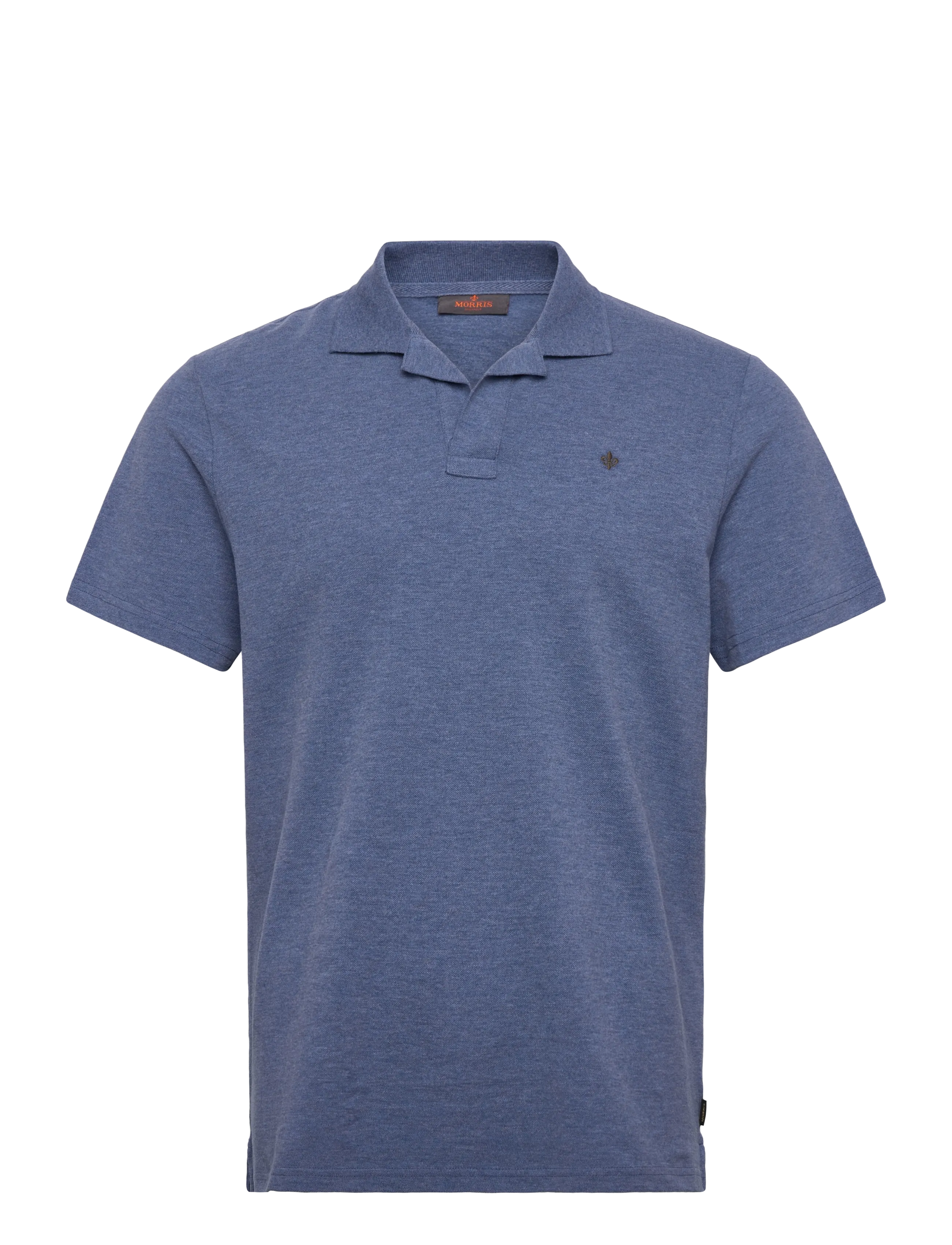 MORRIS Dylan Piqué Shirt Blau - XS - Herren