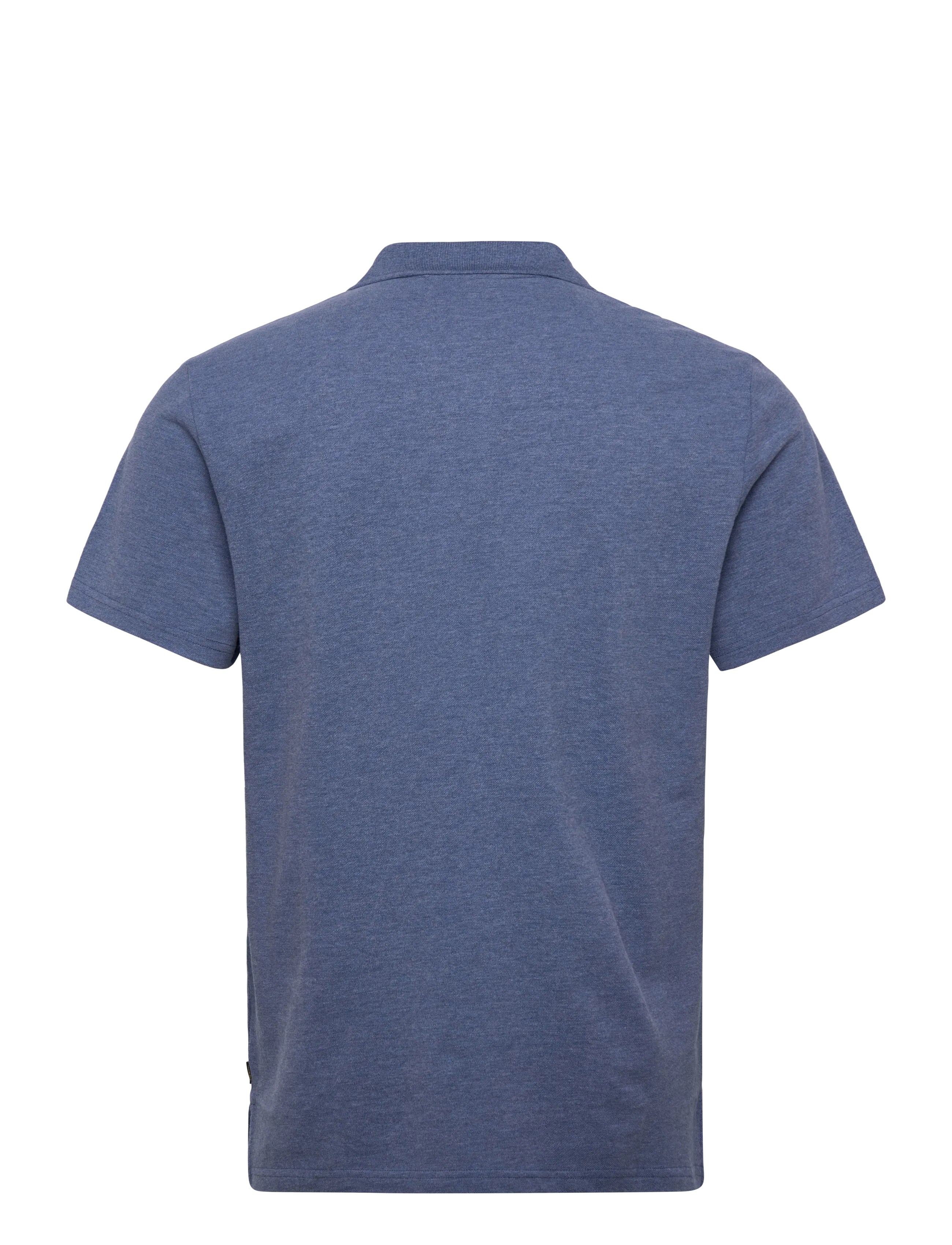 Morris - Dylan Piqué Shirt - short-sleeved polos - middel blue - 2