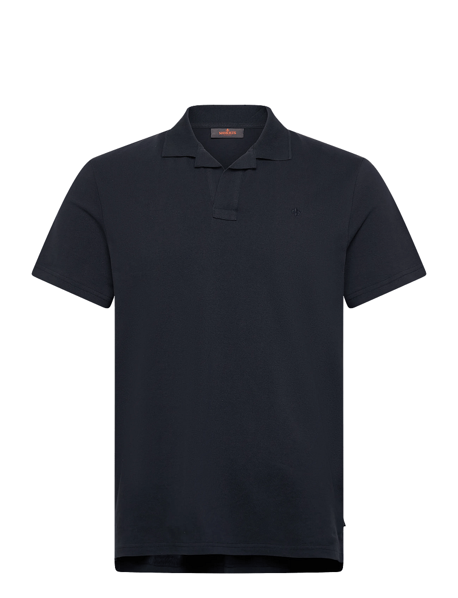 Morris - Dylan Piqué Shirt - kurzärmelig - old blue - 1