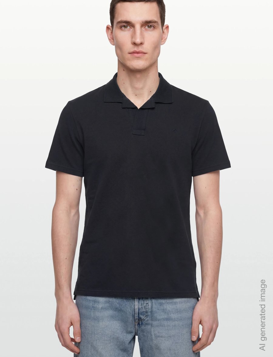 Morris - Dylan Piqué Shirt - kurzärmelig - old blue - 3