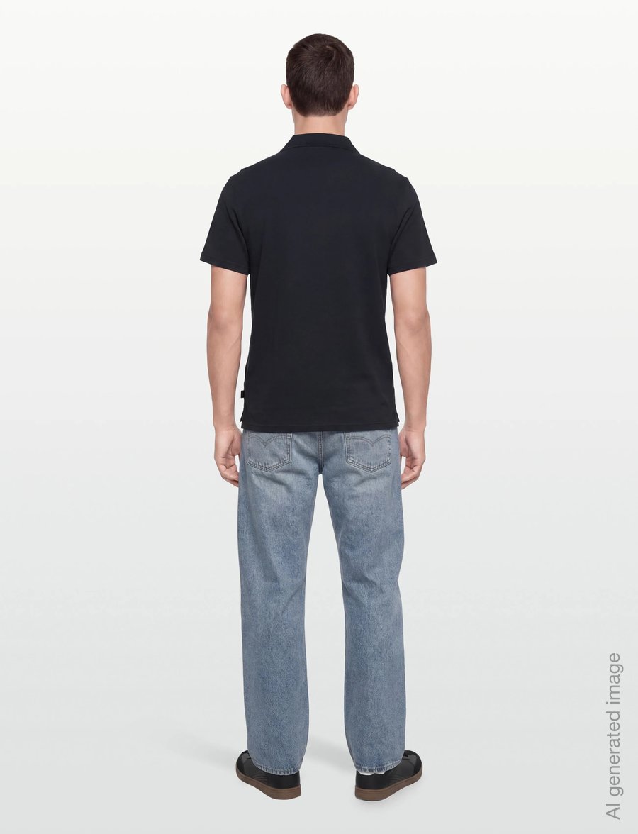 Morris - Dylan Piqué Shirt - kurzärmelig - old blue - 4