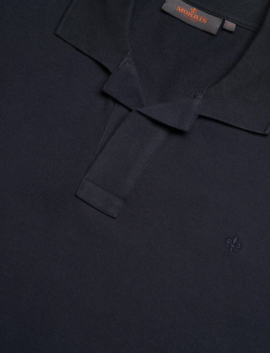 Morris - Dylan Piqué Shirt - kurzärmelig - old blue - 5