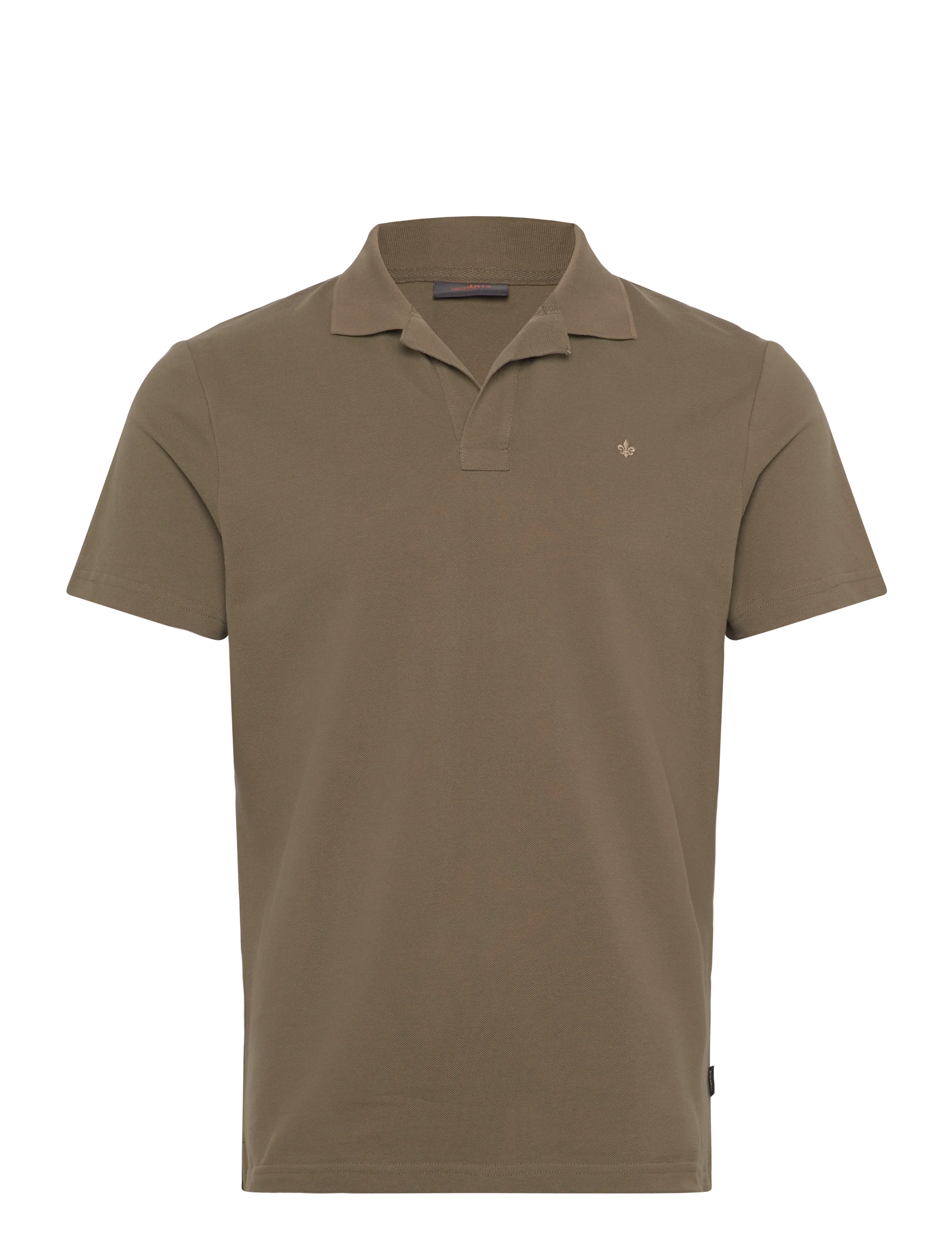 Morris Dylan Piqué Shirt - Morris Stockholm - OLIVE / khaki/green